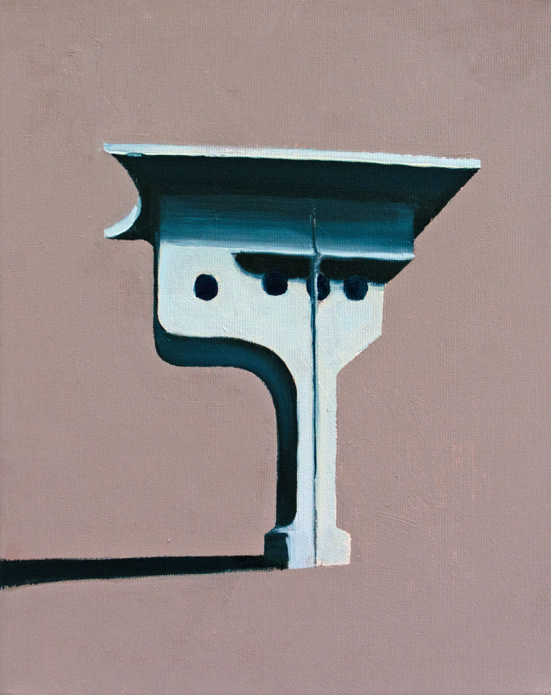 Typ VI Anna Fiegen 2019, Öl auf Leinwand, 30 x 24 cm 