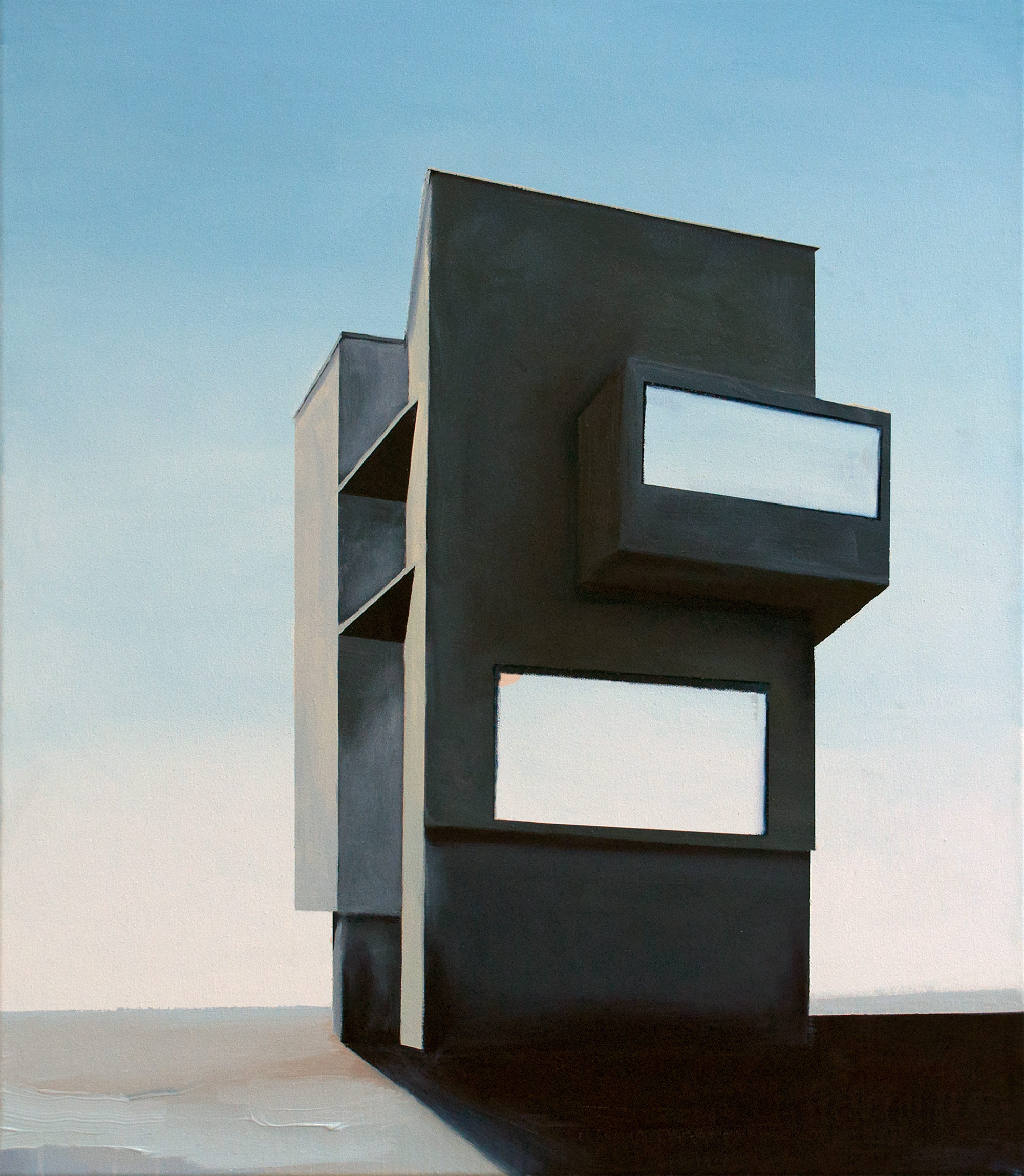 rücksichtslos Anna Fiegen 2019, Öl auf Leinwand, 90 x 80 cm 