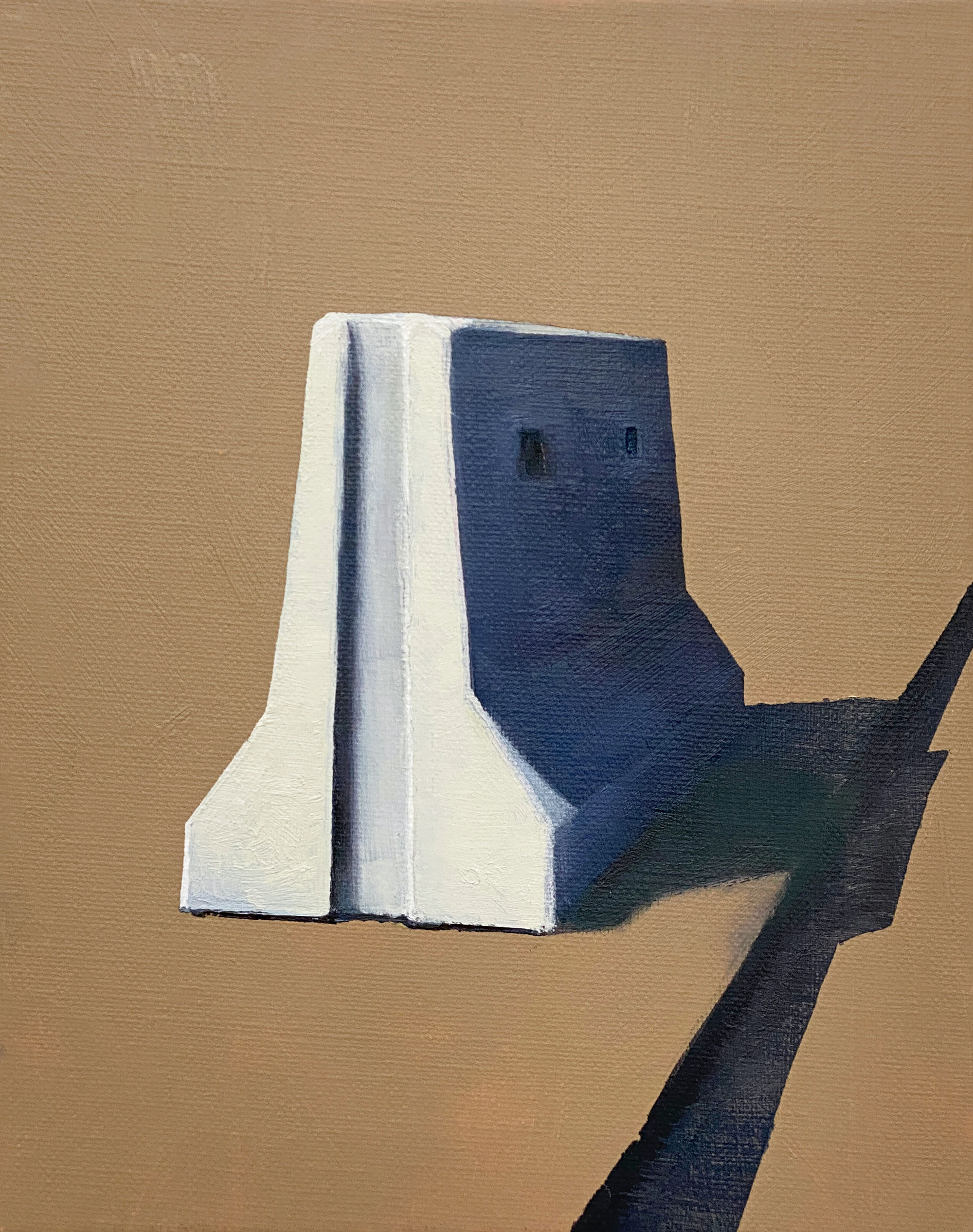 Typ IX Anna Fiegen 2021, Öl auf Leinwand, 30 x 24 cm 