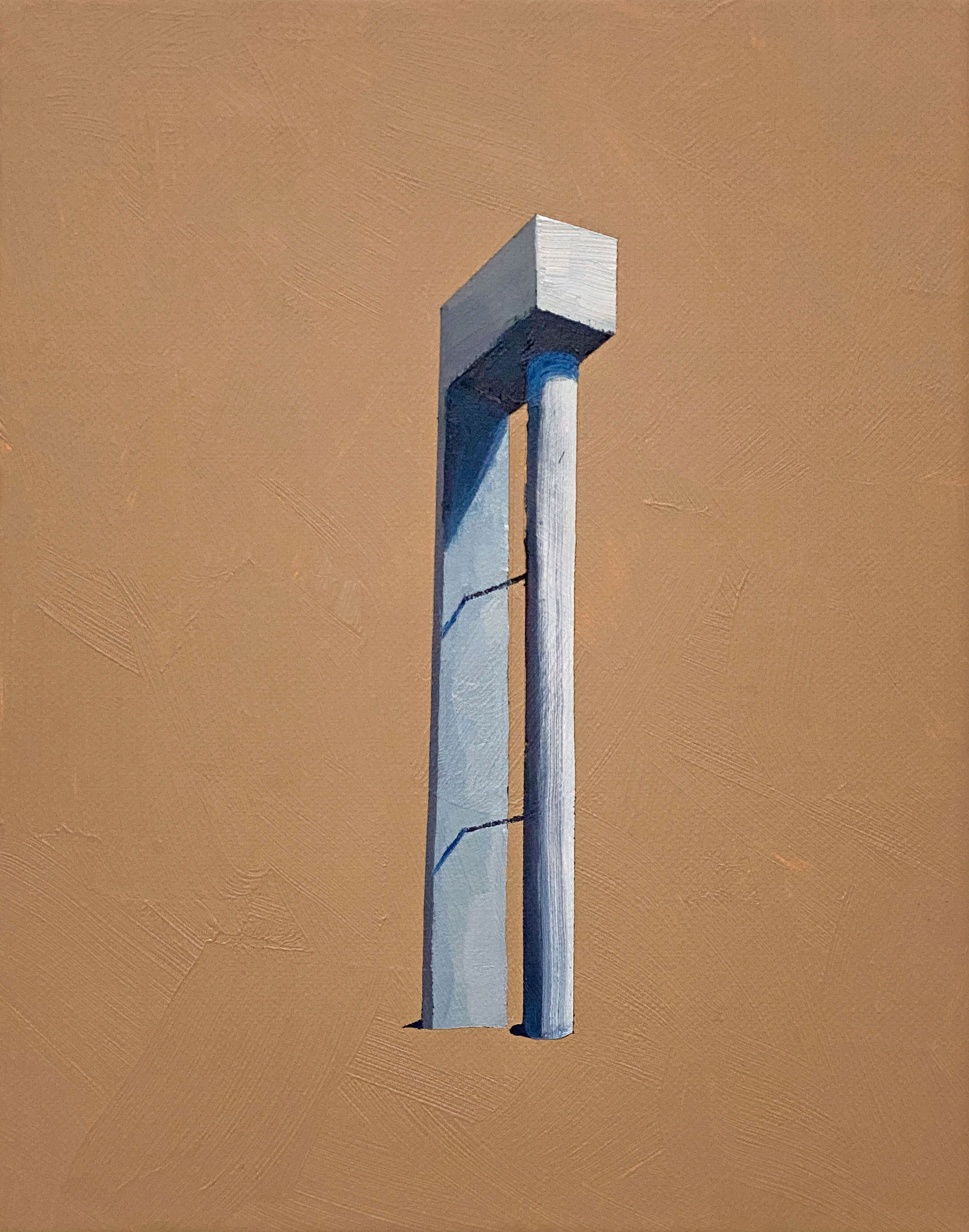 Typ XII Anna Fiegen 2021, Öl auf Leinwand, 30 x 24 cm 