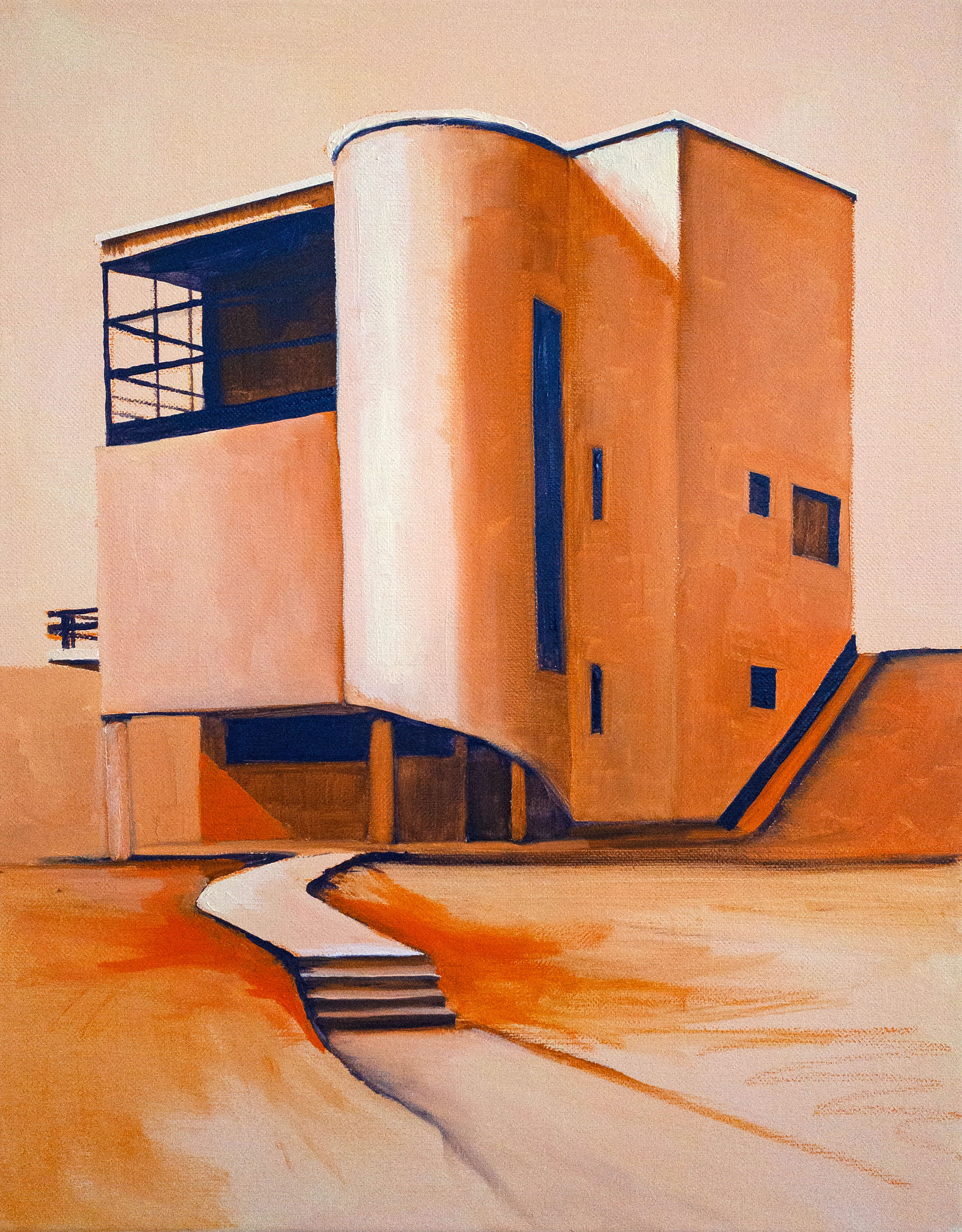 ob1 Anna Fiegen 2023, Öl auf Leinwand, 50 x 40 cm 